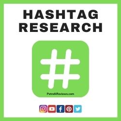 hashtag symbol with green background